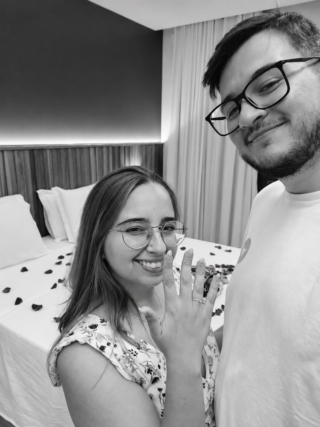 Henrique e Lari juntos